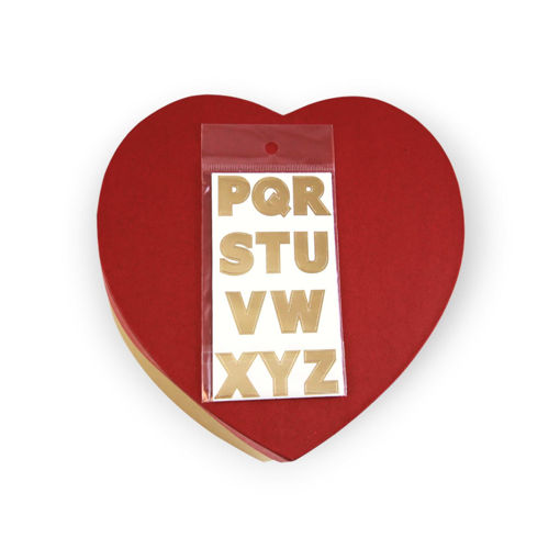 Picture of KRAFT HEART BOXES W/STICKERS